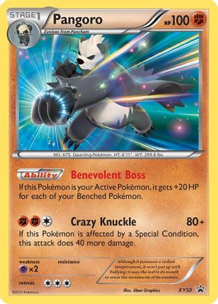 Pangoro XY50/211 - Promo - Holofoil