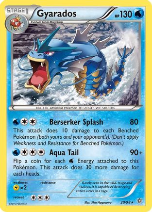 Gyarados (20) 020/98/98 - Rare