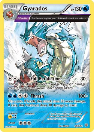 Gyarados (21) 021/98/98 - Holo Rare - Holofoil