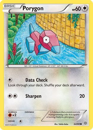 Porygon 064/98/98 - Common