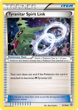 Tyranitar Spirit Link 081/98/98 - Uncommon