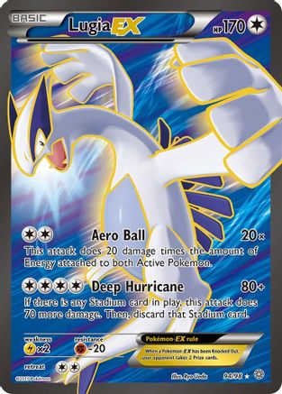 Lugia EX (94 Full Art) 094/98 - Ultra Rare - Holofoil