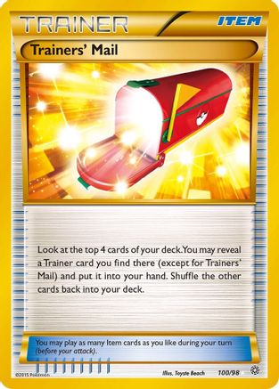Trainers' Mail (Secret) 100/98/98 - Secret Rare - Holofoil