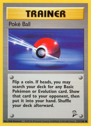 Poke Ball 121/130/130 - Common