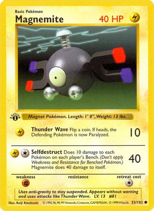 Magnemite 053/102 - Common - Unlimited