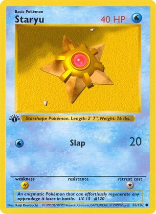 Staryu 065/102 - Common - Unlimited