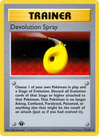 Devolution Spray 072/102 - Rare - Unlimited