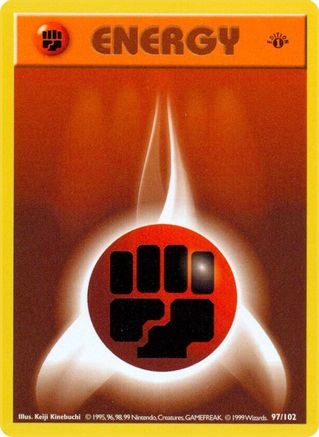 Fighting Energy 097/102 - Common - 1st Edition
