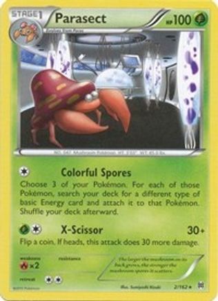 Parasect 002/162 - Rare