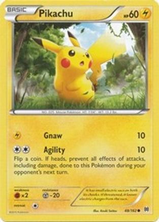 Pikachu 048/162/162 - Common