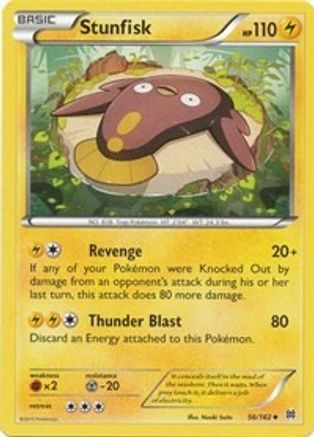 Stunfisk 056/162 - Uncommon