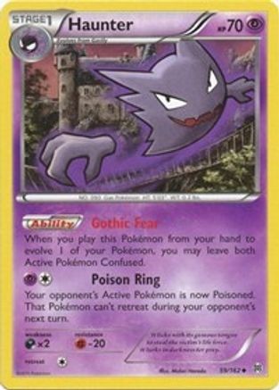 Haunter 059/162/162 - Uncommon