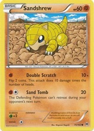 Sandshrew 075/162/162 - Common