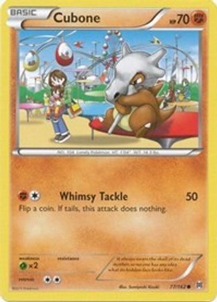 Cubone 077/162/162 - Common