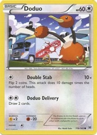 Doduo (116) 116/162 - Common