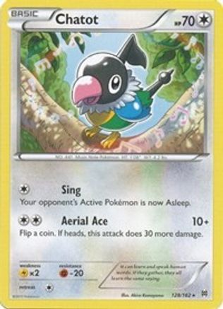Chatot 128/162 - Rare