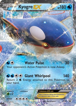 Kyogre EX XY41/211 - Promo - Holofoil