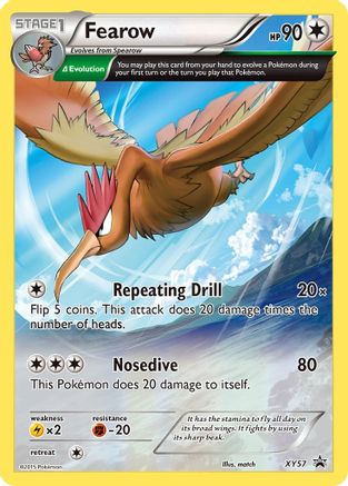 Fearow XY57/211 - Promo - Holofoil