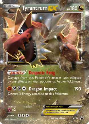 Tyrantrum EX XY70/211 - Promo - Holofoil