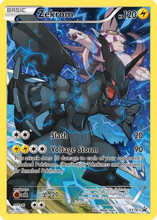 Zekrom (Full Art Promo) XY76/211 - Promo - Holofoil