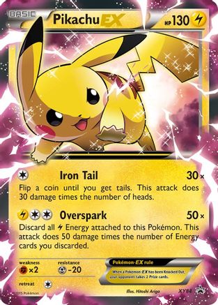 Pikachu EX XY84/211 - Promo - Holofoil