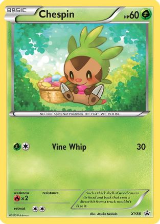 Chespin (Collector Chest) XY88/211 - Promo - Holofoil