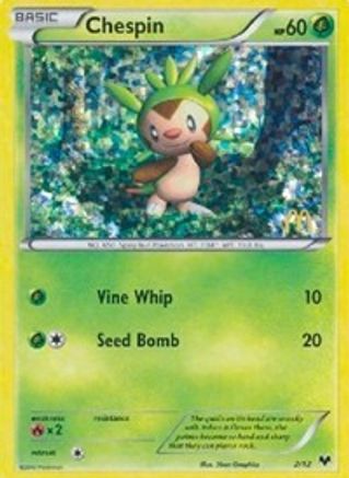 Chespin 002/12/12 - Promo - Holofoil