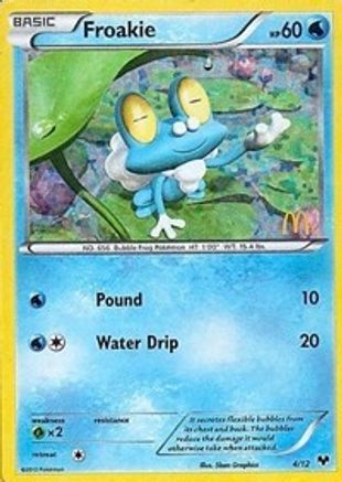 Froakie 004/12/12 - Promo - Holofoil
