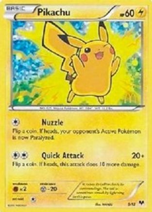 Pikachu 005/12/12 - Promo - Holofoil