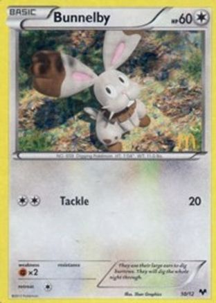 Bunnelby 010/12/12 - Promo - Holofoil