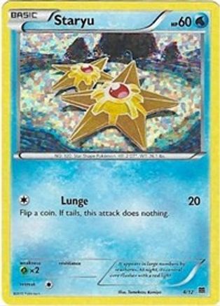 Staryu 004/12/12 - Promo - Holofoil
