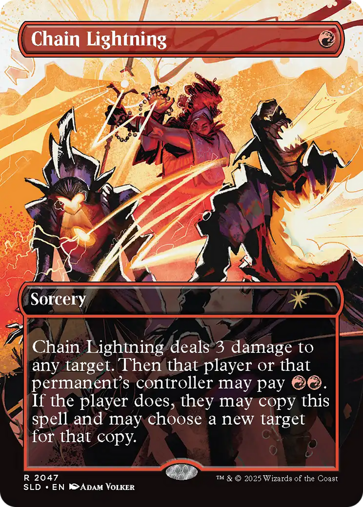 Chain Lightning (2047) (SLD-2047) - Secret Lair Drop Series