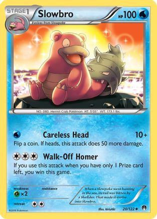 Slowbro 020/122/122 - Uncommon