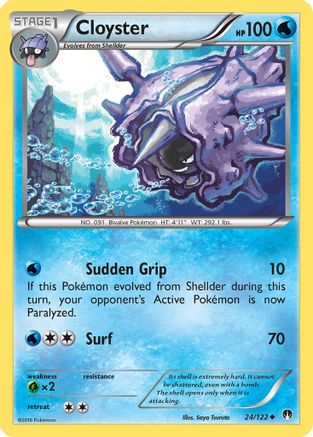 Cloyster 024/122 - Uncommon