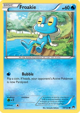 Froakie 038/122/122 - Common