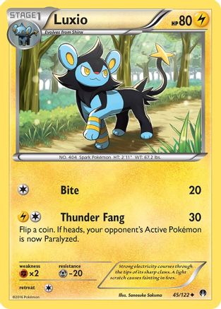 Luxio 045/122/122 - Uncommon