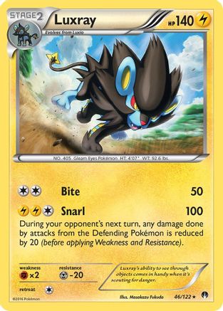 Luxray 046/122/122 - Rare