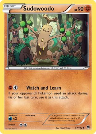 Sudowoodo 067/122/122 - Uncommon