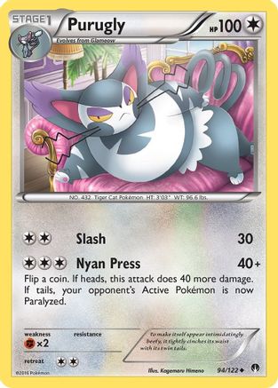 Purugly 094/122 - Uncommon