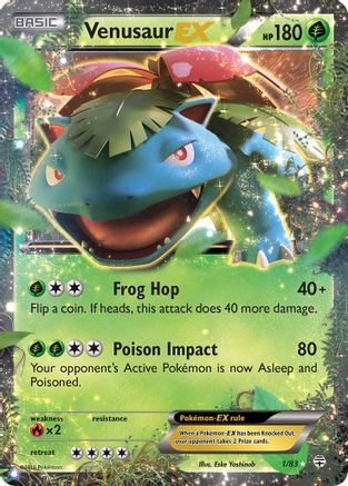 Venusaur EX 001/83/83 - Ultra Rare - Holofoil