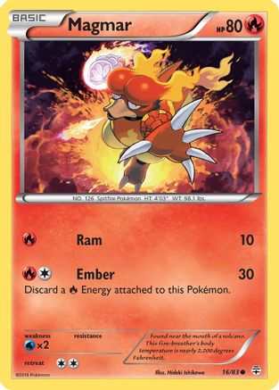 Magmar 016/83/83 - Common