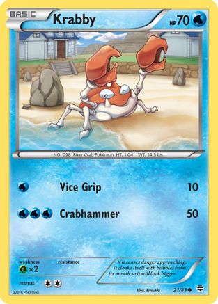 Krabby 021/83 - Common