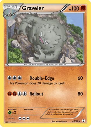 Graveler 044/83 - Uncommon