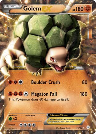 Golem EX 046/83/83 - Ultra Rare - Holofoil