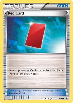 Red Card 071/83/83 - Uncommon