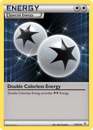 Double Colorless Energy 074/83/83 - Uncommon