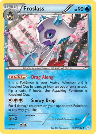 Froslass RC8/RC32/83 - Uncommon - Holofoil