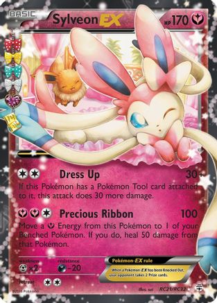 Sylveon EX RC21/RC32/83 - Ultra Rare - Holofoil