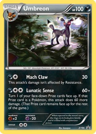 Umbreon XY96/211 - Promo - Holofoil