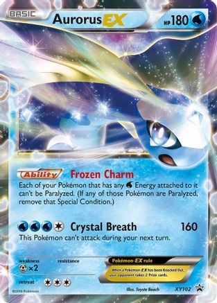 Aurorus EX XY102/211 - Promo - Holofoil